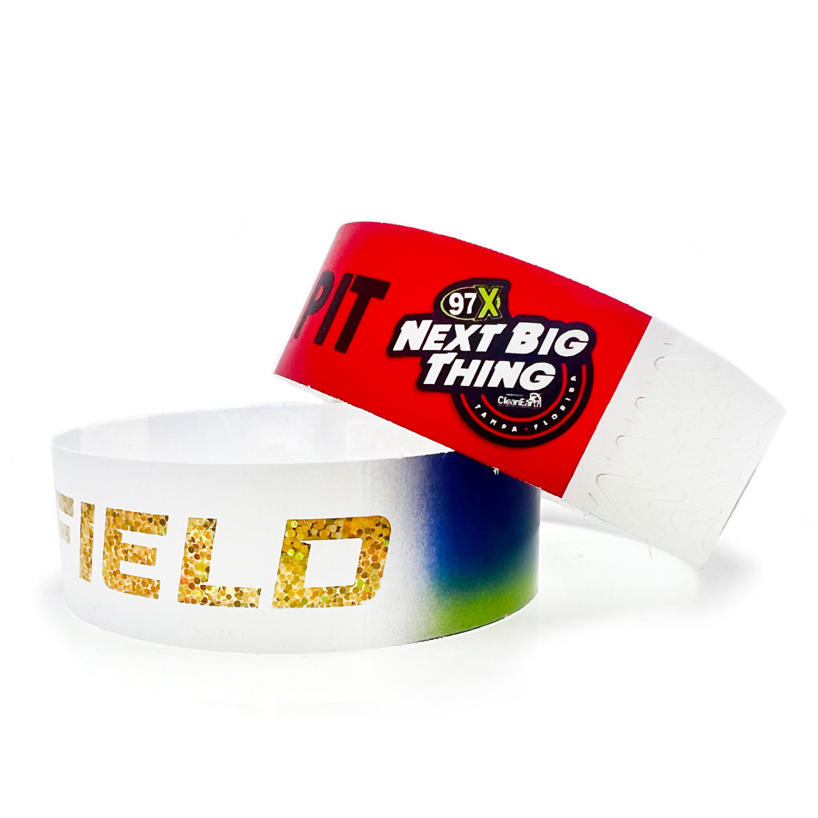 Tab Free Eco-Friendly Paper Wristbands